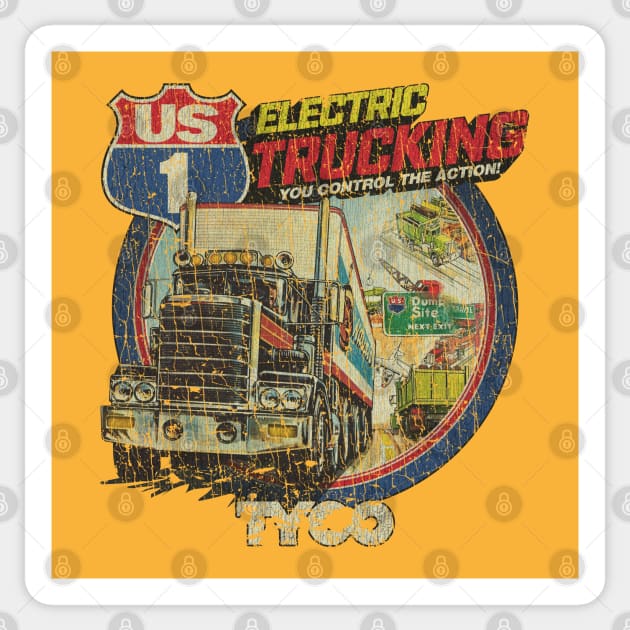 US-1 Electric Trucking 1981 Sticker by JCD666